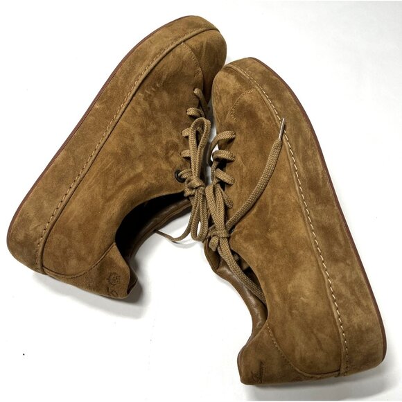 Loro Piana Nuages Sneakers in Brown Suede - Picture 6 of 8